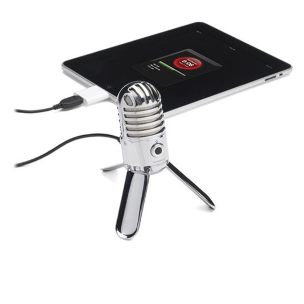 Silver Portable USB Microphone - Picture 6 of 7